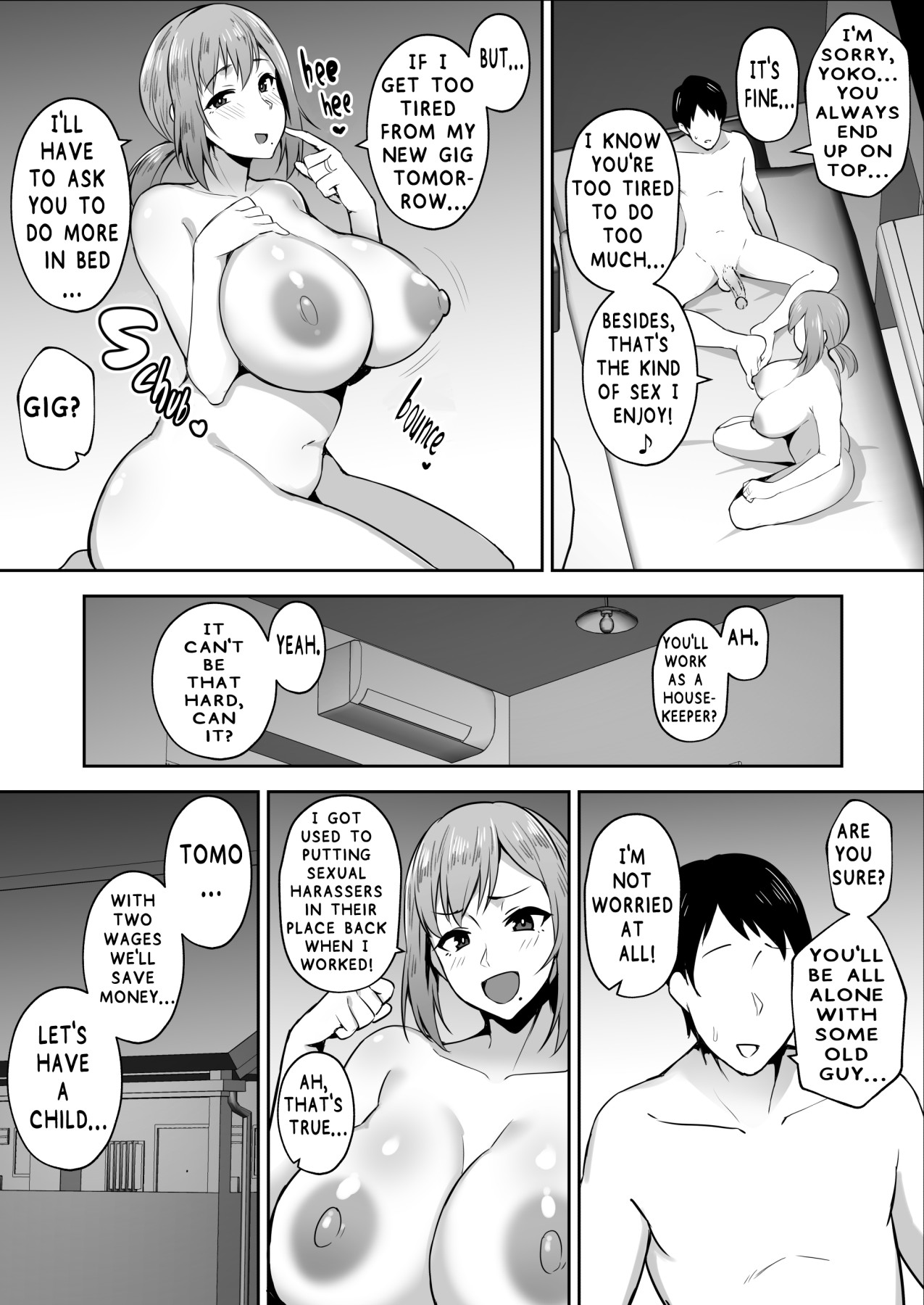 Hentai Manga Comic-Big Breasted Married Woman-Read-4